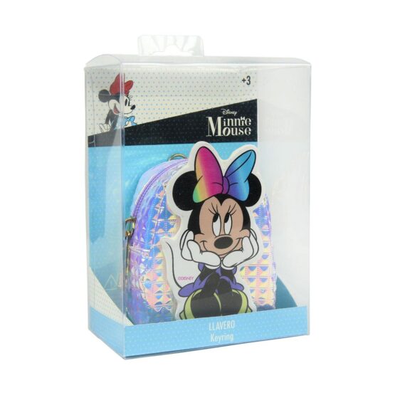 Porta-moedas com porta-chaves – Minnie