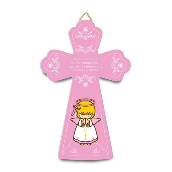 Cruz Oração Anjo da Guarda Menina – LDW