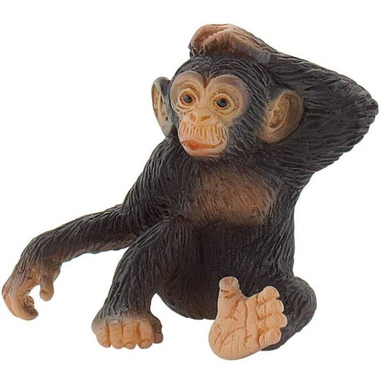 Miniatura Chimpanzé Bebé – Animais Da Selva
