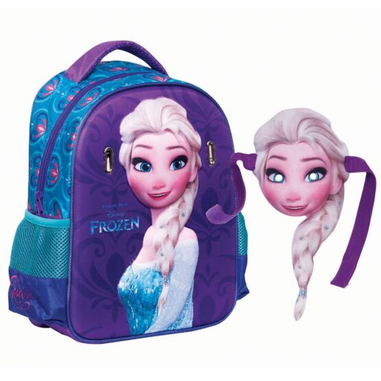 Mochila Pré-Escolar 3D – Frozen