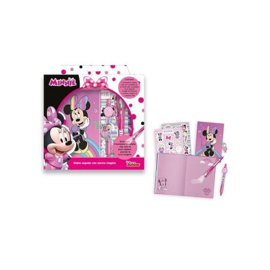 Set Diário com Caneta Mágica – Minnie