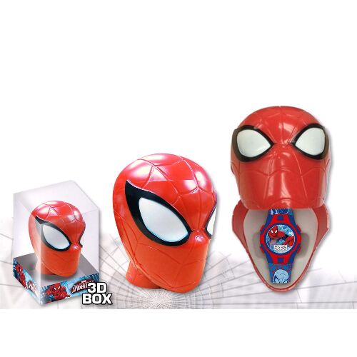 Relógio Digital Com Caixa 3D – Spiderman