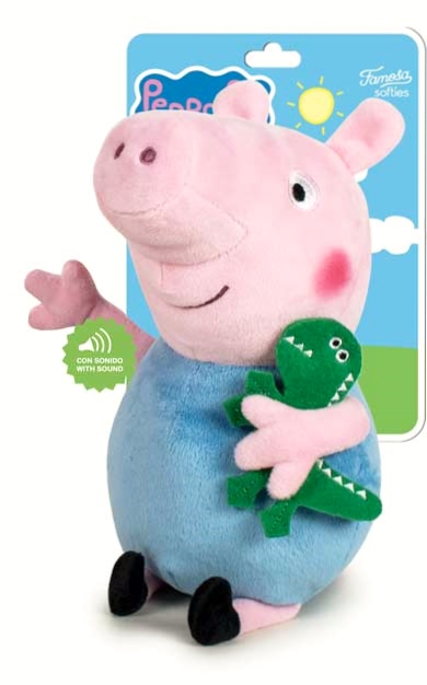 Peluche George Com Som – Peppa Pig