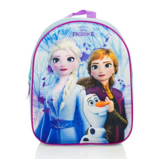 Mochila Pré-Escolar 3D – Frozen