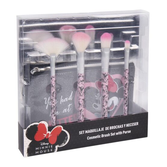 Set Pinceis de Maquilhagem – Minnie