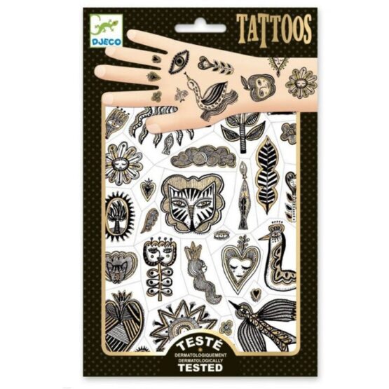 Dourado Chique – Tattoos Infantis