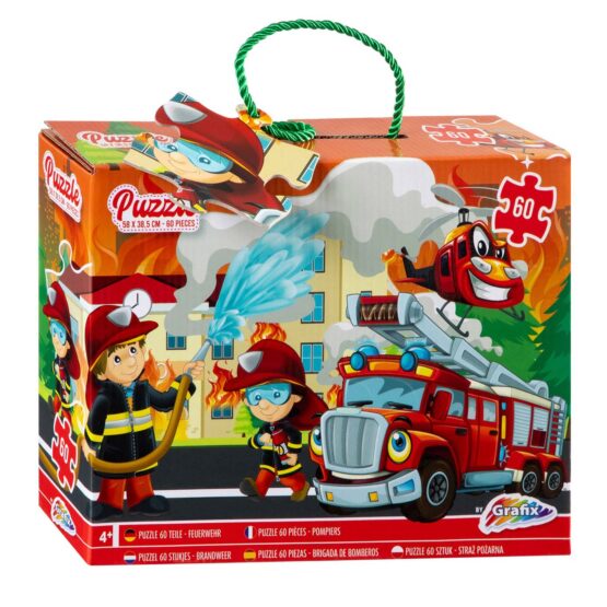 Puzzle 60 Peças – Bombeiros