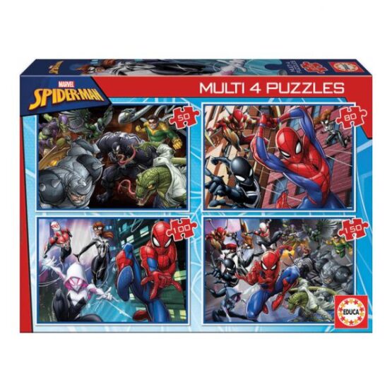 Multi 4 Puzzles – Spiderman