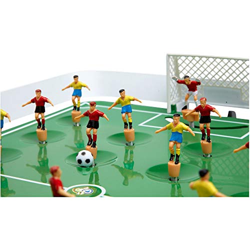 Jogo de mesa Foosball, mesa clássica de futebol para 2 pessoas, famílias –  jogos de futebol de lazer, traz horas de alegria para todas as noites de  família, bares, festas