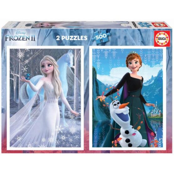 Puzzle 2×500 peças – Frozen