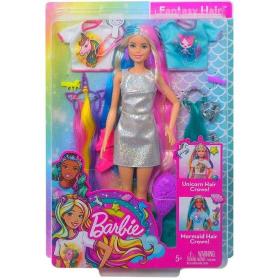Barbie Unicórnio/Sereia Fantasia – Barbie