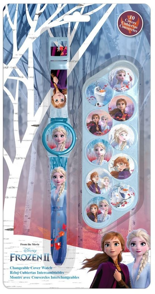Relógio Digital com Capa – Frozen