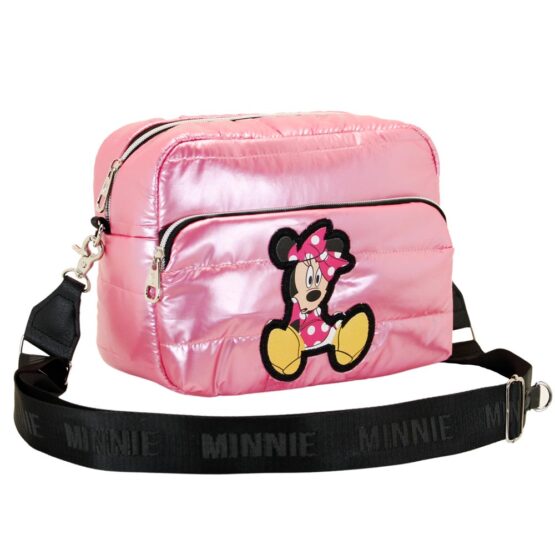 Bolsa Tiracolo Acolchoada – Minnie Mouse