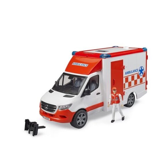 Ambulância Mercedes Benz Sprinter com Figura- Bruder
