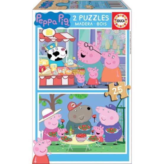 Puzzle Duplo – Porquinha Peppa