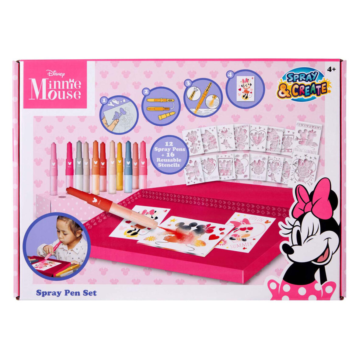 Caixa de Desenho Spray – Minnie