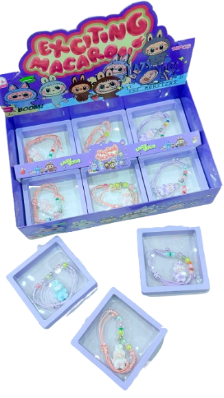 Pulseiras Labubu Exciting Macaron – LABUBU