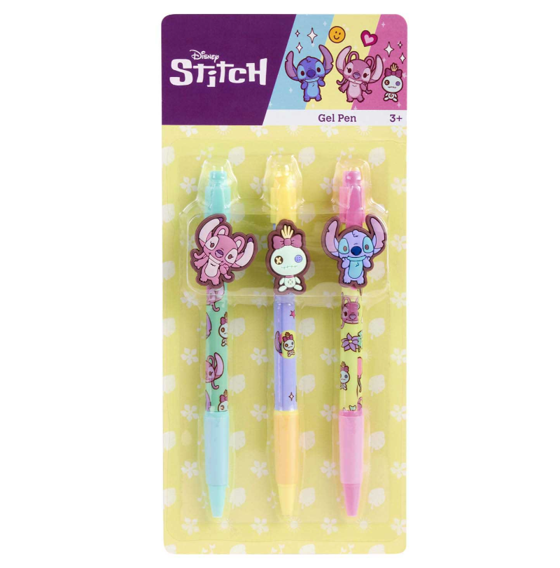 Conjunto Canetas Gel – Stitch