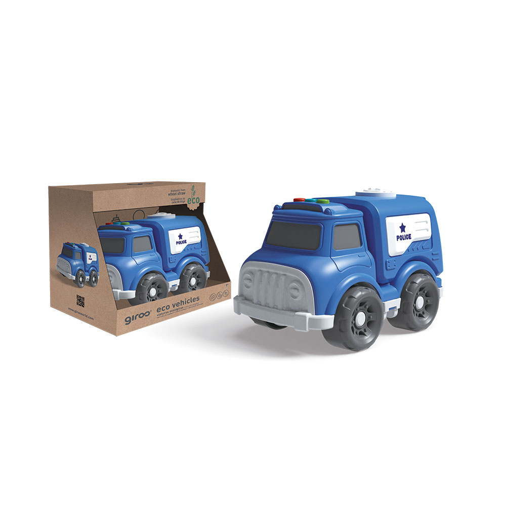 Carrinho Polícia Ecológico – Giros World