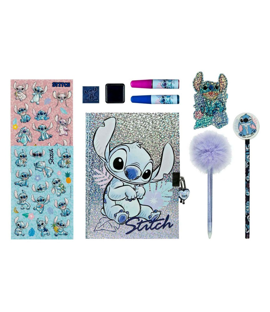 Conjunto-De-Diario-Lilo-E-Stitch
